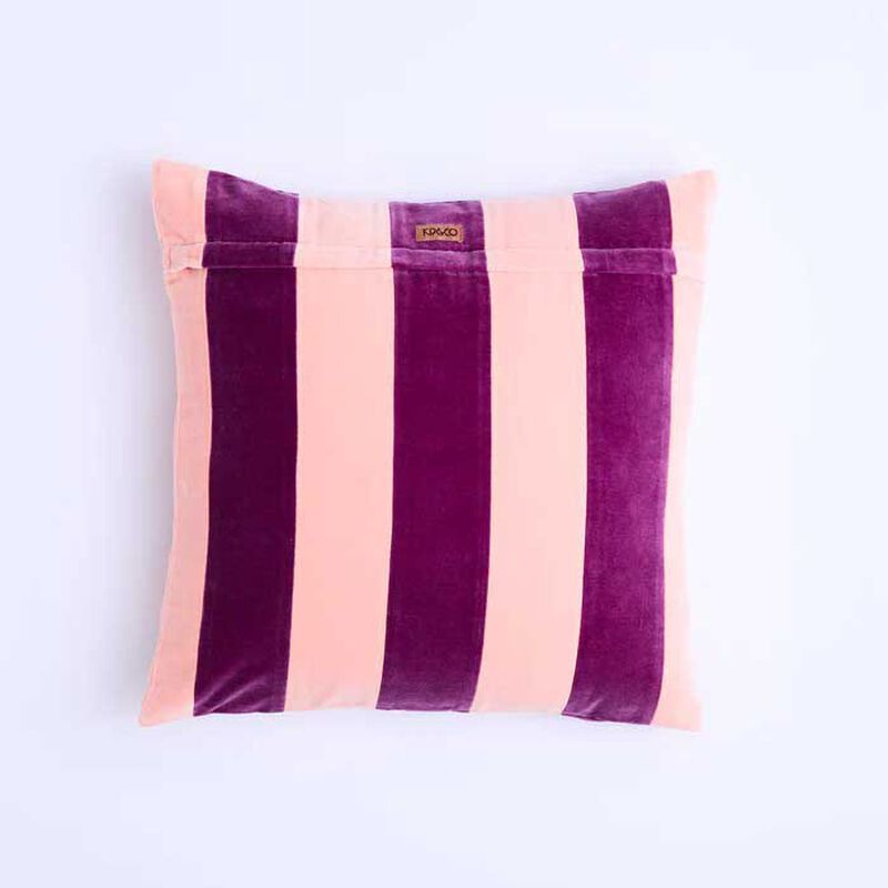 Kip&Co Plum Jam Velvet Cushion image number 2